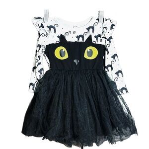Black Cat Kids Dress